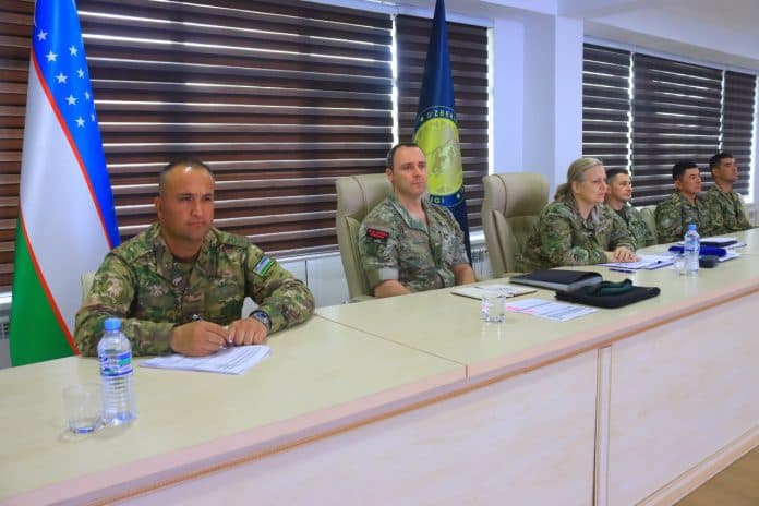 NATO O‘zbekiston Qurolli kuchlari kursantlari uchun o‘quv mashg‘ulotlari o‘tkazmoqda