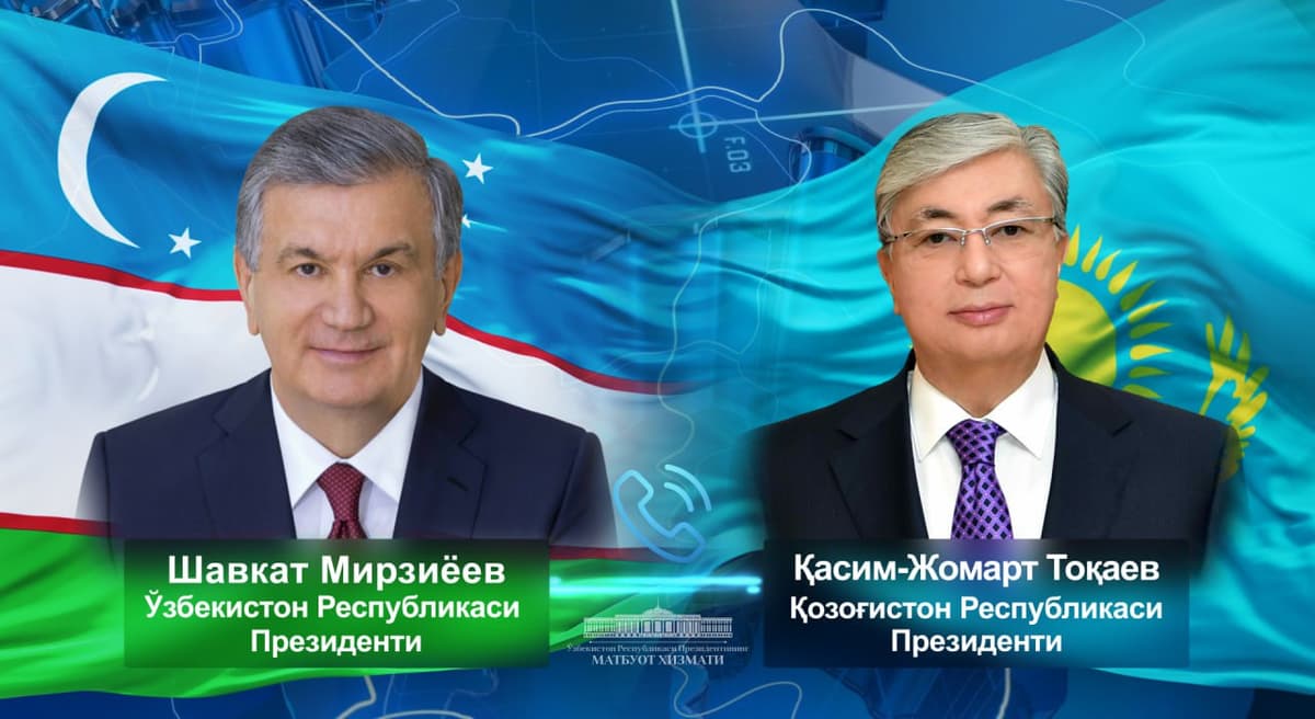 Shavkat Mirziyoyev Qosim-Jo‘mart To‘qayev bilan telefon orqali muloqot qildi