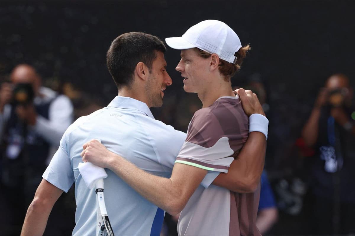 Australian Open'da sensatsiya. Sinner Jokovichning Melburndagi 2195 kunlik mag‘lubiyatsiz seriyasiga chek qo‘ydi
