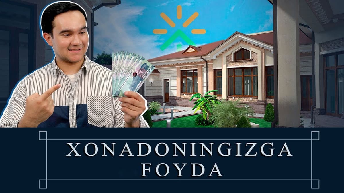 Orzudagi uy - qishda issiq, yozda salqin. Bunga qanday erishish mumkin?