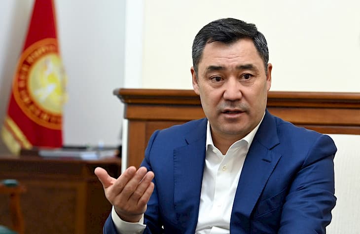 Qirg‘iziston qo‘shnilariga qancha suv kerak bo‘lsa, shuncha suv beradi – Sadir Japarov