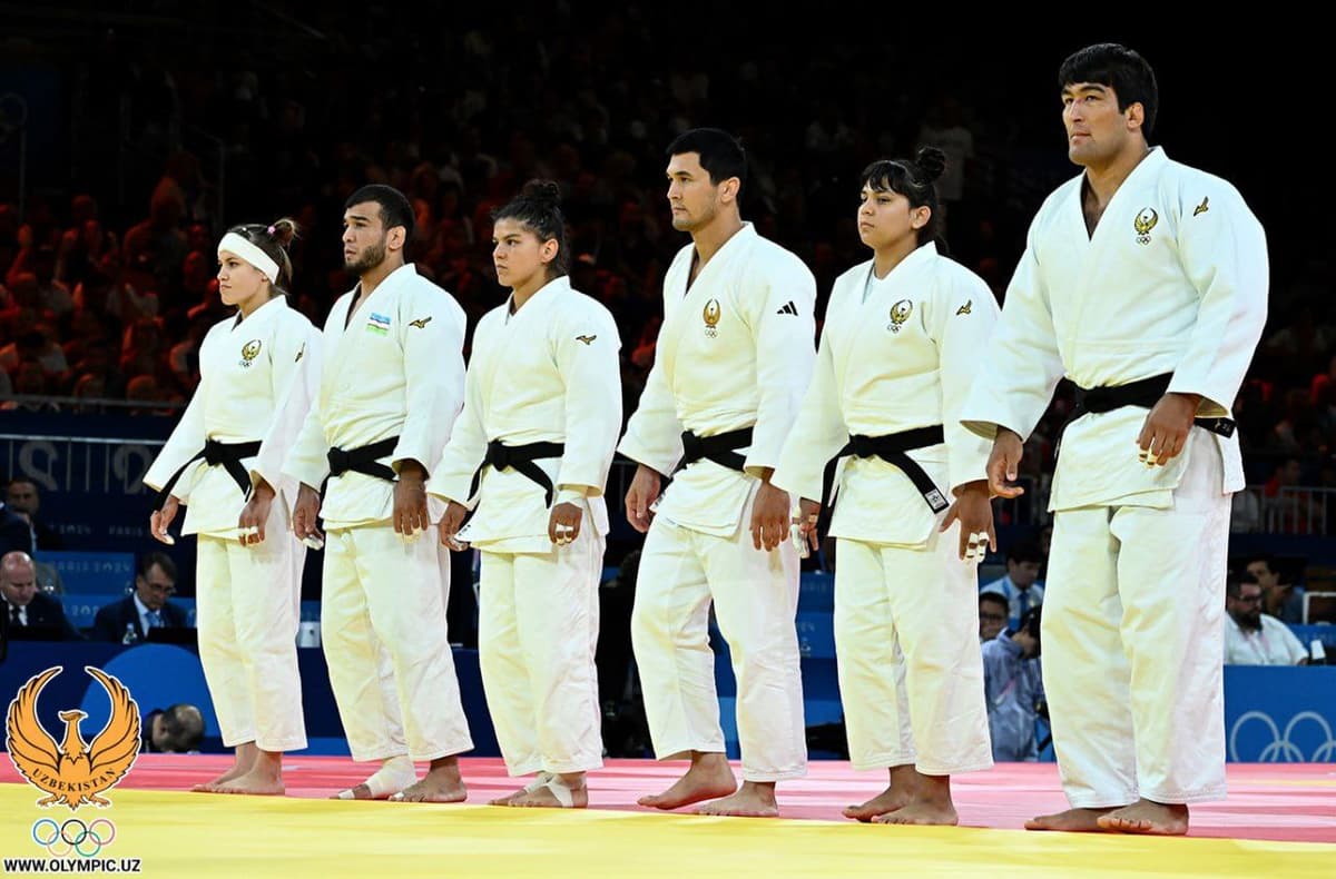 Parij-2024, dzyudo. O‘zbekiston aralash jamoaviy dasturni medalsiz yakunladi