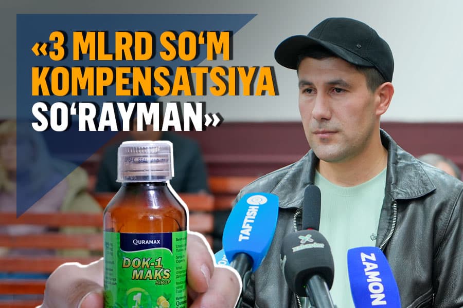 “Bolam 65 kun komada yotdi” – Dok-1 Maks ishida farzandi nogiron bo‘lib qolgan jabrlanuvchining ko‘rsatmasi tinglandi