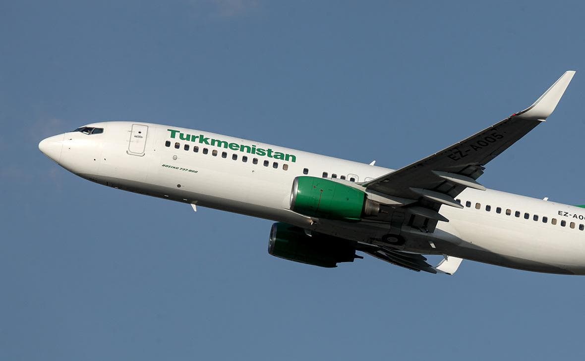 «Turkmaniston» aviakompaniyasi Moskvaga reyslarini 1 oyga to‘xtatdi