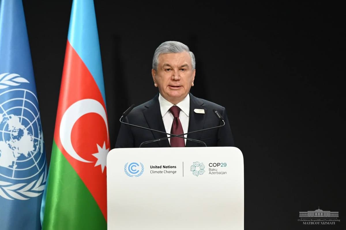 Mirziyoyev BMT miqyosida Daryo ekotizimlarining butunligi deklaratsiyasini tuzishga chaqirdi
