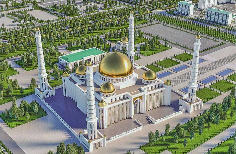 Gurbanguli Berdimuhamedov o‘zi uchun maqbara qurmoqda - OAV
