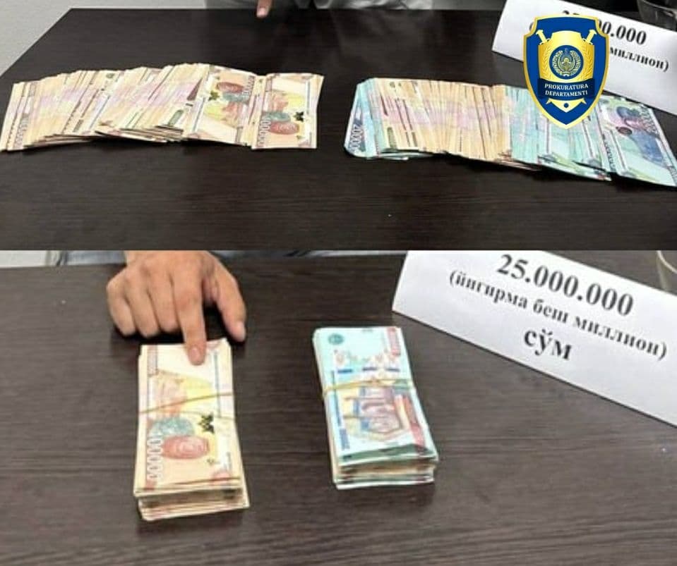 Toshkentda tuman gaz ta’minoti bo‘limi yetakchi muhandisi va mahalla gazchisi ushlandi