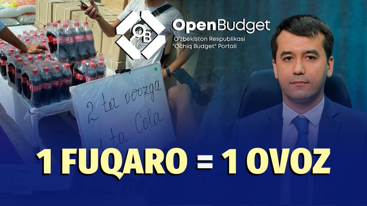 Tashabbusli budjet: “Bir fuqaro – bir ovoz” tamoyili qanday ishlaydi?