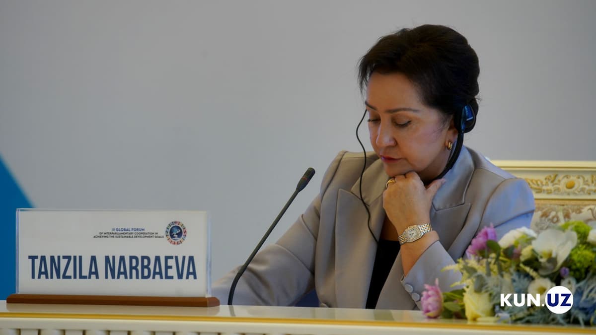 Tanzila Norboyeva: “O‘zbekistonda BRMga erishish bo‘yicha unikal tizim joriy qilindi”