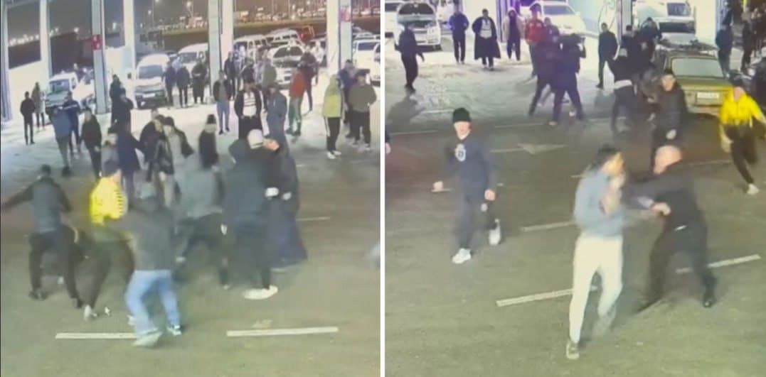 На метановой заправке в Ташкентской области произошла массовая драка