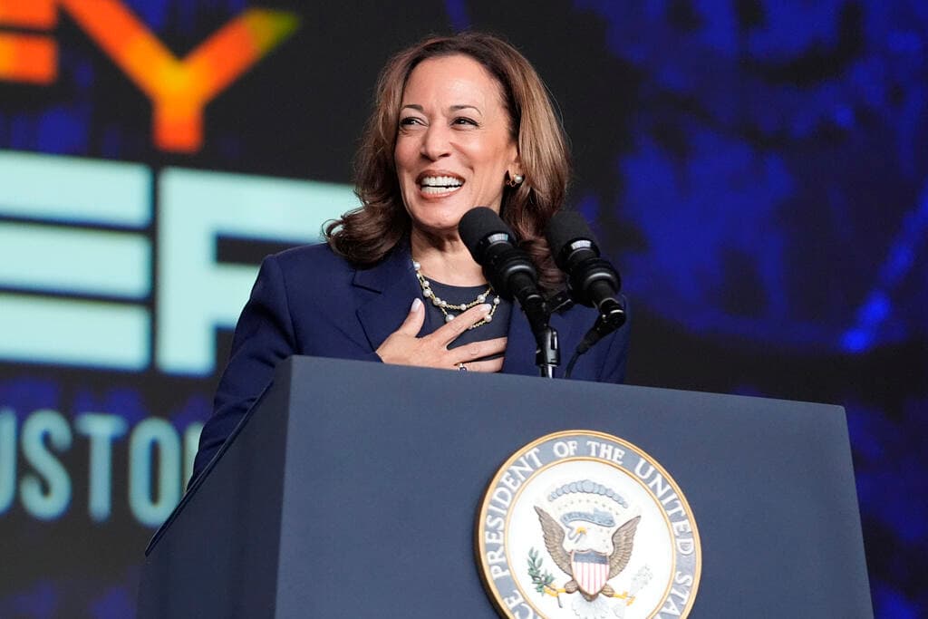 Harris prezidentlikka nomzod sifatida ko‘rsatilishi uchun yetarli ovoz to‘pladi