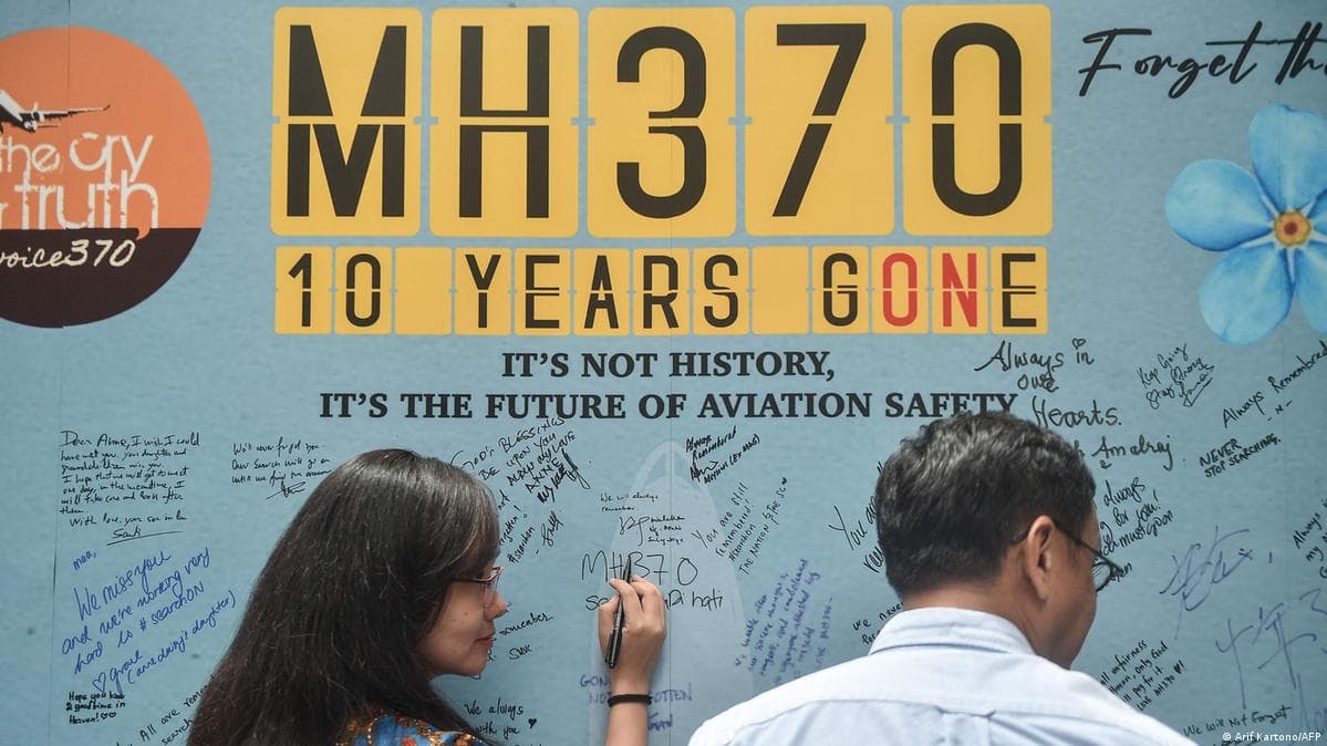 MH370 reysi yo‘lovchilarining oilalari qidiruv ishlarini qayta boshlashga chaqirdi