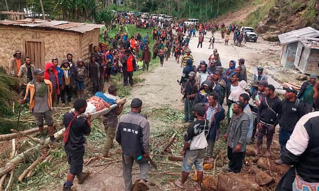 Papua-Yangi Gvineyada ko‘chki oqibatida 300 nafardan ortiq odam halok bo‘ldi