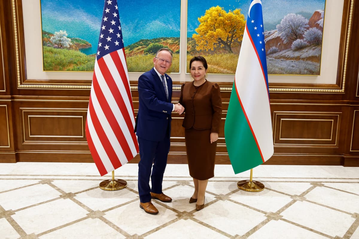 Tanzila Norboyeva AQShning Yuta shtati Senati raisi bilan uchrashdi