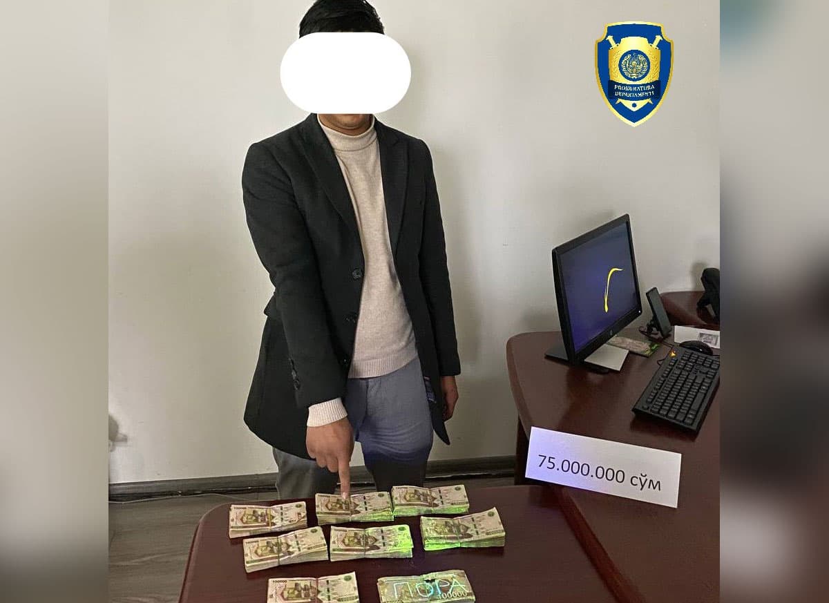 Toshkent tibbiyot akademiyasiga o‘qishga kiritishni va’da qilgan shaxs ushlandi