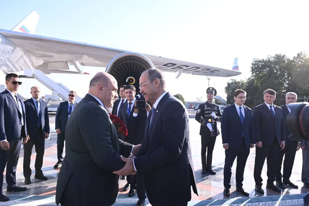 Rossiya bosh vaziri Mixail Mishustin O‘zbekistonga ikki kunlik tashrif bilan keldi