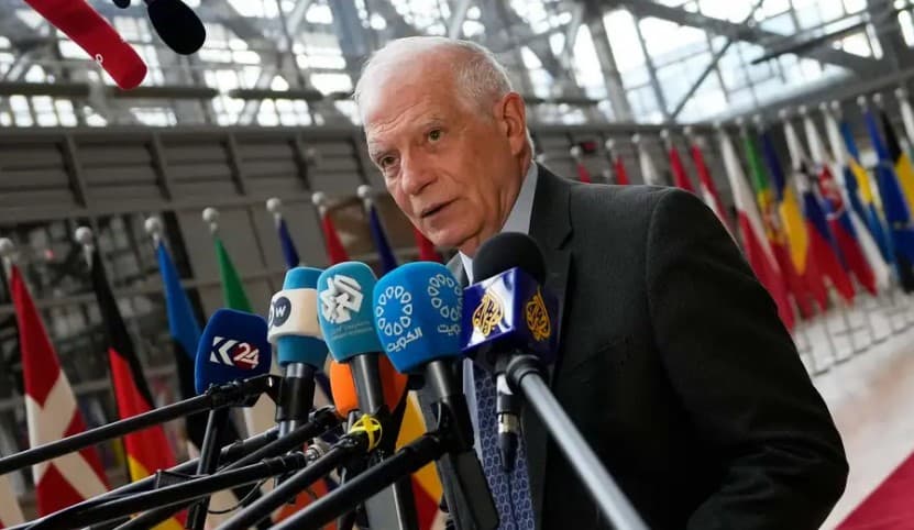 Borrel Rossiya aktivlaridan daromadni Kiyev uchun qurol-yarog‘ga sarflashni taklif qildi