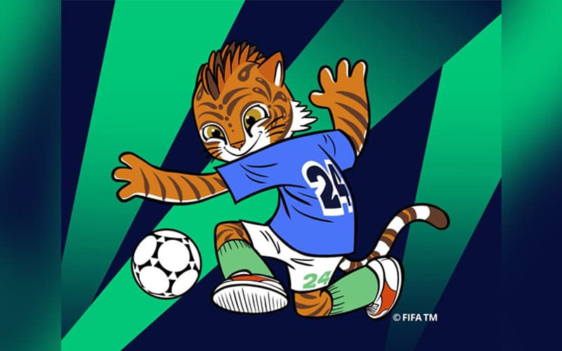 Turanian tiger Khan named official mascot of Futsal World Championship in Uzbekistan