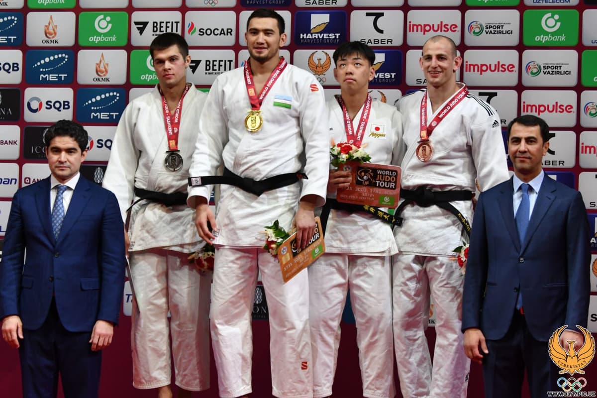 Toshkentdagi turnirda o‘zbekistonlik dzyudochilar 6 ta medal oldi