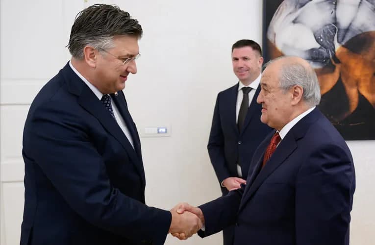 Abdulaziz Komilov Xorvatiya rahbariyati bilan muzokaralar o‘tkazdi
