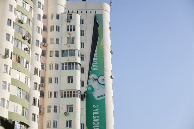 Toshkentda noqonuniy tashqi reklamalarni olib tashlash bo‘yicha reyd o‘tkazildi