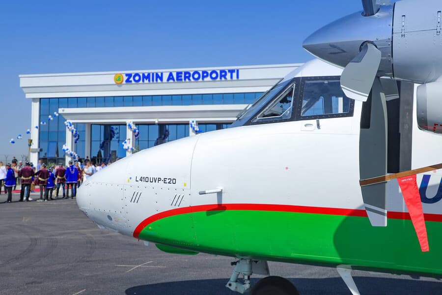 Zomin aeroporti faoliyati vaqtincha to‘xtatib turilgani ma’lum qilindi