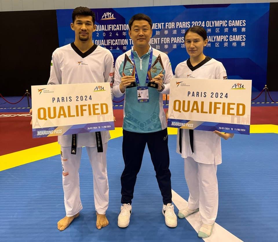 Taekvondo. O‘zbekiston milliy jamoasi Parij-2024 Olimpiadasiga to‘liq tarkibda boradi