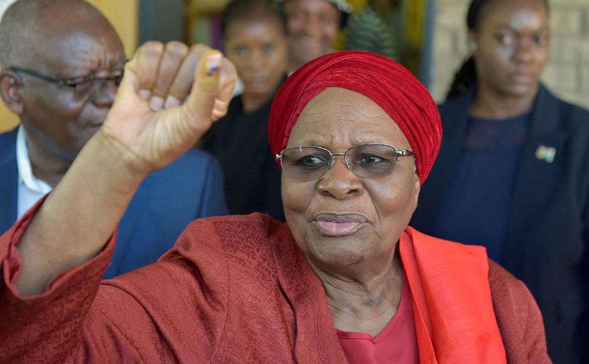 Namibiyada birinchi marta ayol kishi prezident etib saylandi