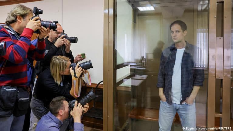 Sud jurnalist Evan Gershkovichni hibsda qoldirdi