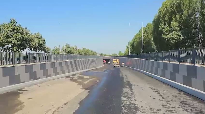 Toshkentdan Bo‘stonliqqacha bo‘lgan yo‘lda yangi tunnel ochildi