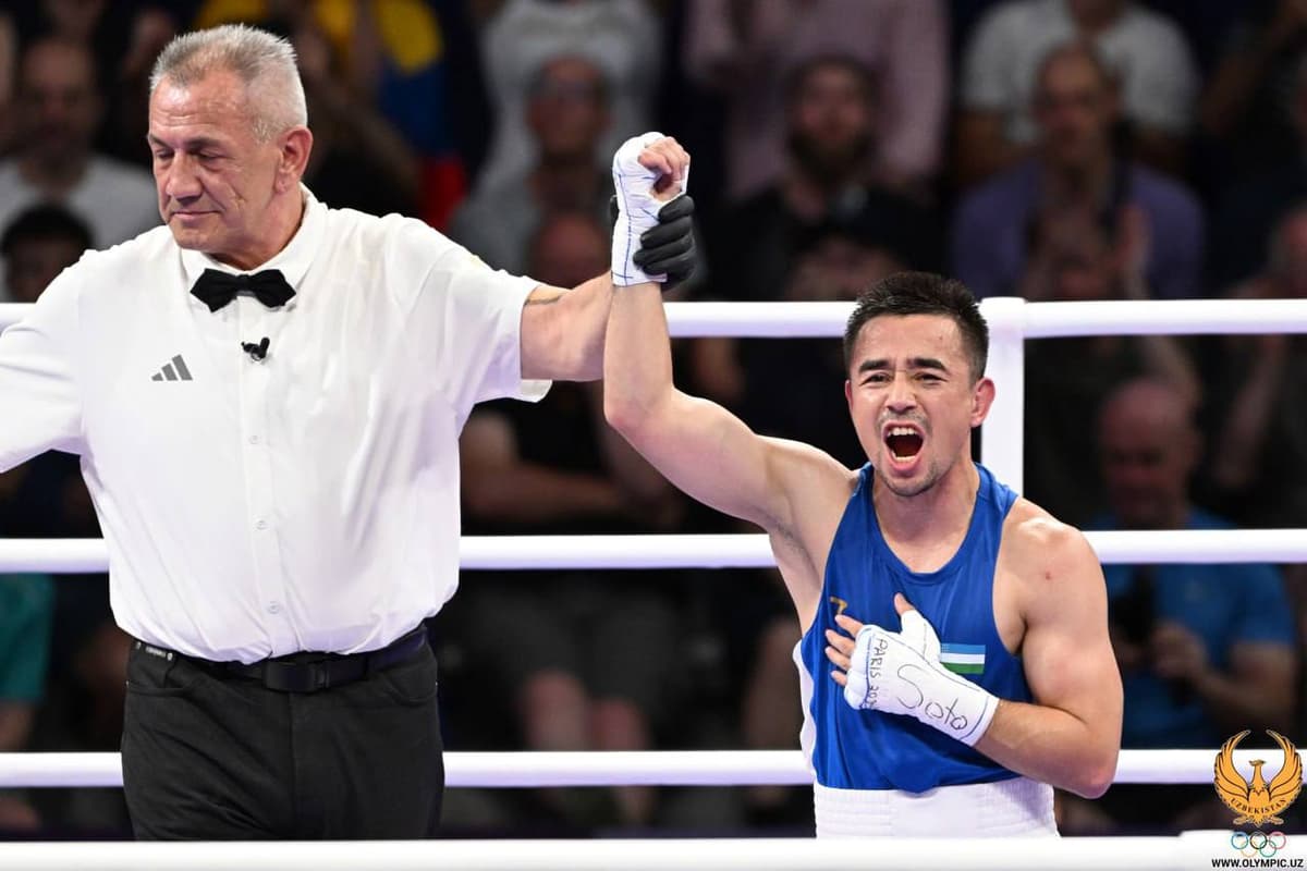 Hasanboy Do‘smatov Olimpiada finaliga chiqdi