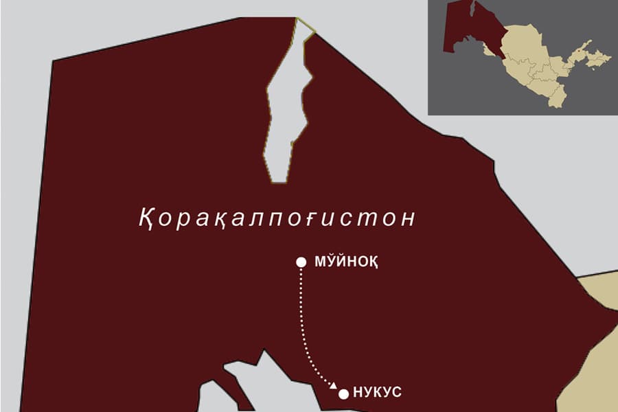 Мўйноқдан Қўшкўлгача ёхуд эко-қочқинлар қисмати