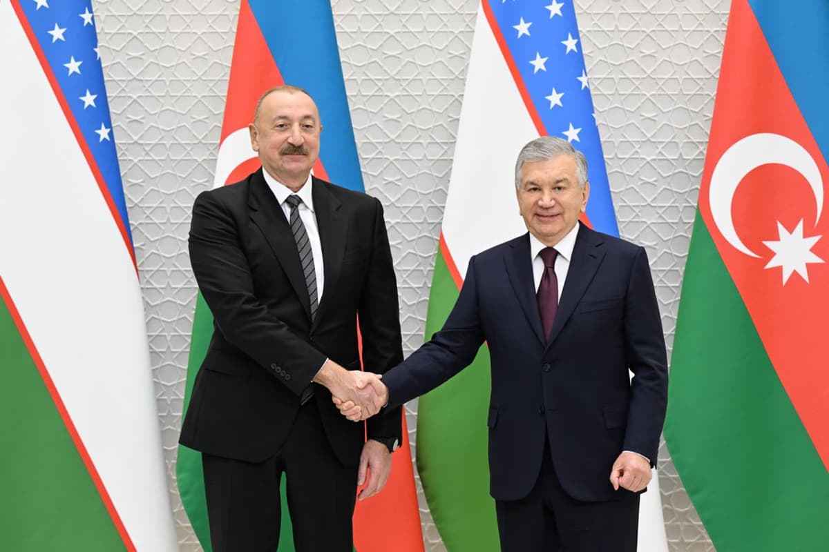 Shavkat Mirziyoyev va Ilhom Aliyev O‘zbekiston–Ozarboyjon strategik sherikligini rivojlantirishni muhokama qildi
