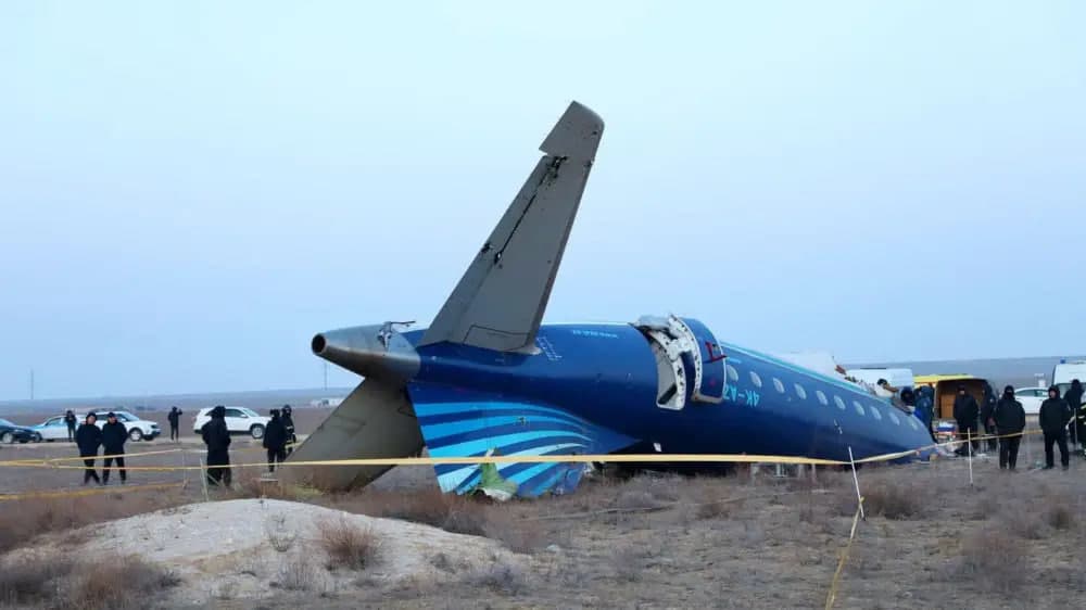AZAL samolyotining qora quti ma’lumotlari Qozog‘istonga berildi