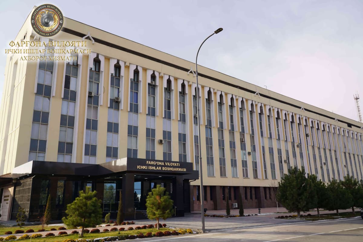 Farg‘onada IIB xodimining uyida tintuv o‘tkazildi