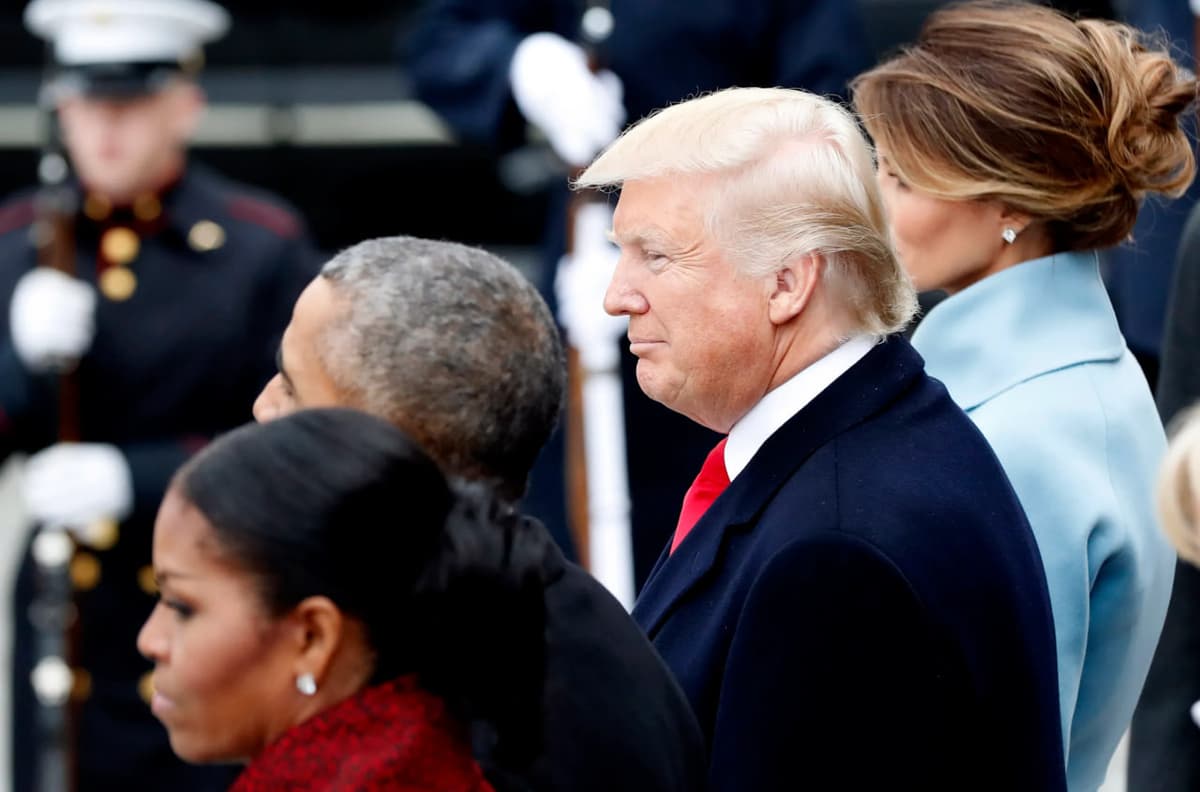 Tramp Obama yuzi tasvirlangan maymun videosini e’lon qildi