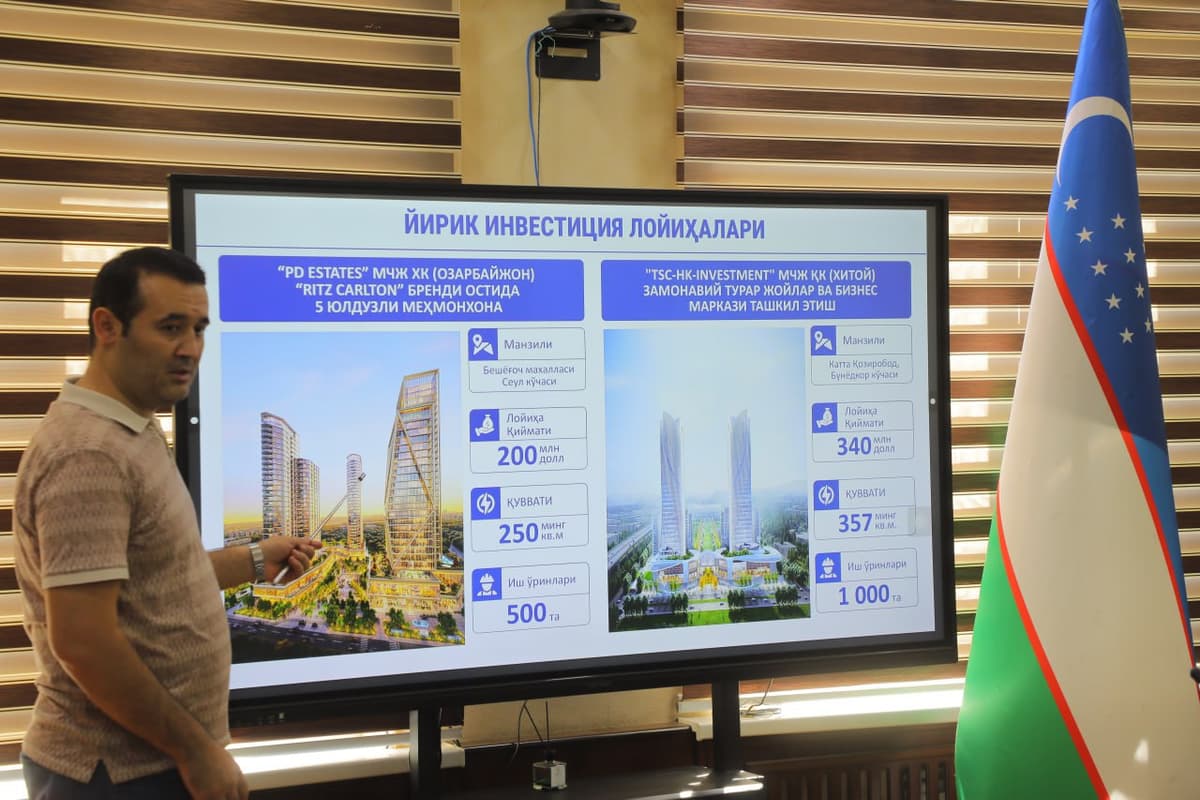 Chinese developer to invest $340 million in Tashkent residential and business project