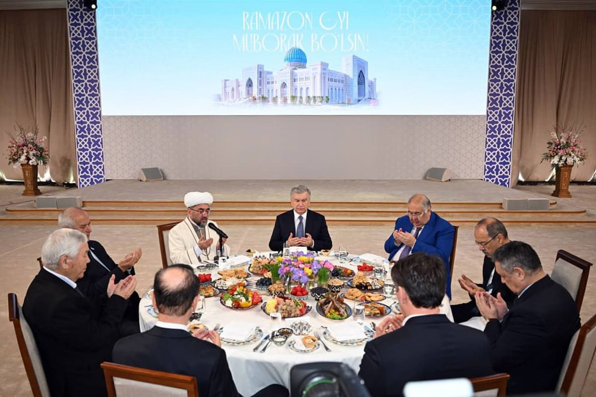Shavkat Mirziyoyev Islom sivilizatsiyasi markazining ochilishi hamda iftorlik marosimida ishtirok etdi