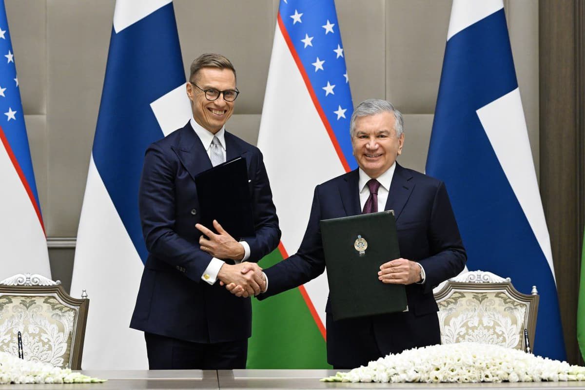 O‘zbekiston va Finlandiya o‘rtasida ikki tomonlama hujjatlar to‘plami imzolandi