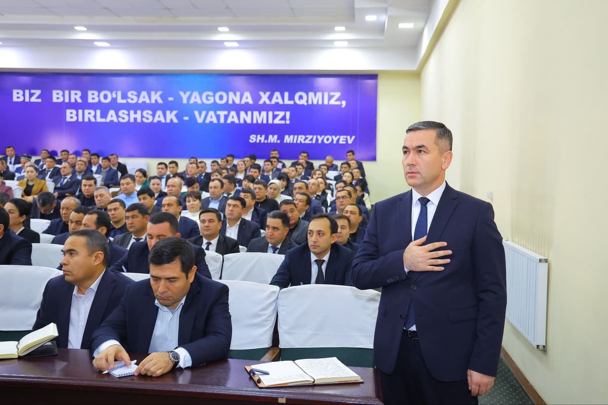 Uychi tumanida ham hokim almashdi