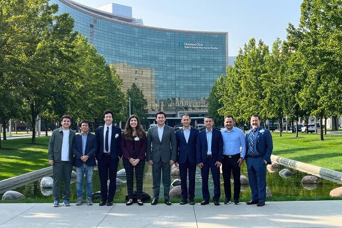 Central Asian University va AKFA Medline University Hospital vakillari Cleveland Clinic’da malaka oshirish kursini o‘tadi