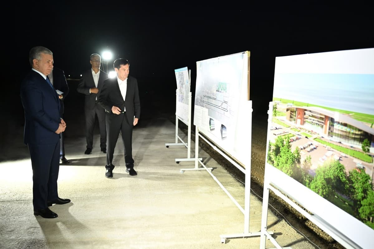 Prezident Buxoroda yangi aeroport qurilishi bilan tanishdi