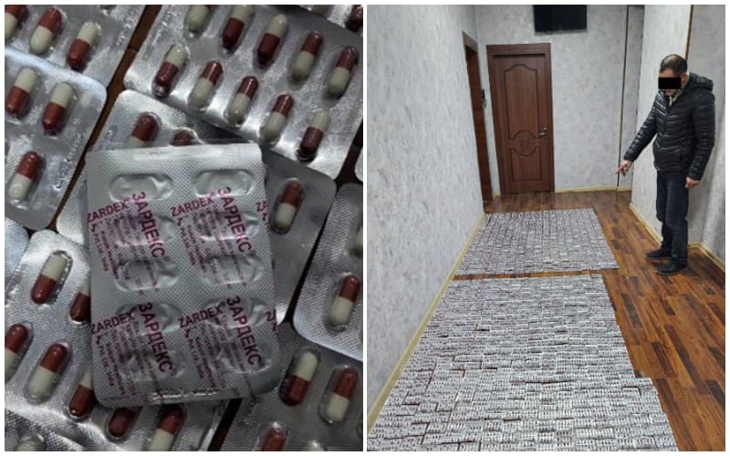 Chegara orqali noqonuniy dori olib kirishga uringan shaxs qo‘lga tushdi