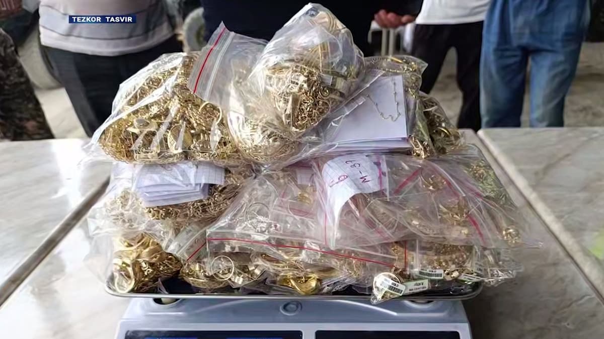 Qirg‘izistondan noqonuniy olib kelingan 19 kg tilla buyumlar to‘xtatib qolindi