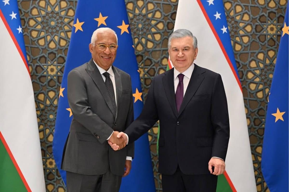 Shavkat Mirziyoyev Yevrokengash prezidenti bilan norasmiy uchrashuv o‘tkazdi