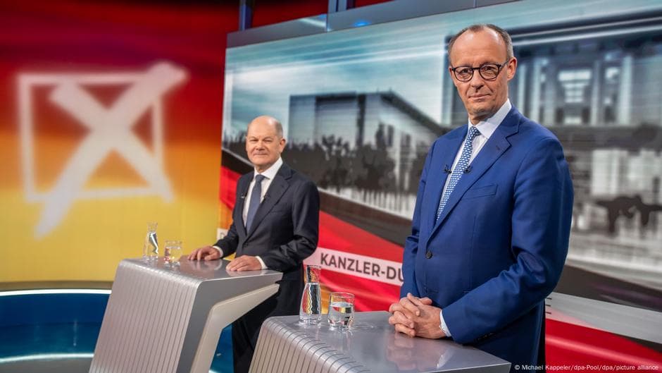 Germaniya kanslerligiga nomzodlar Ukraina va Tramp bo‘yicha bahslashdi