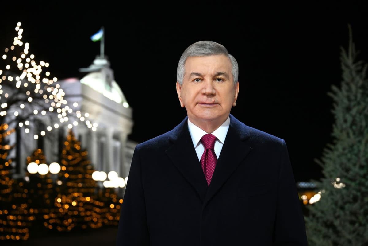 Shavkat Mirziyoyev o‘zbekistonliklarni yangi yil bilan tabrikladi