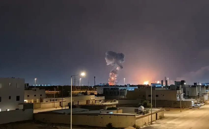 Saudiya Arabistoni Eron hujumlariga javob qaytargan