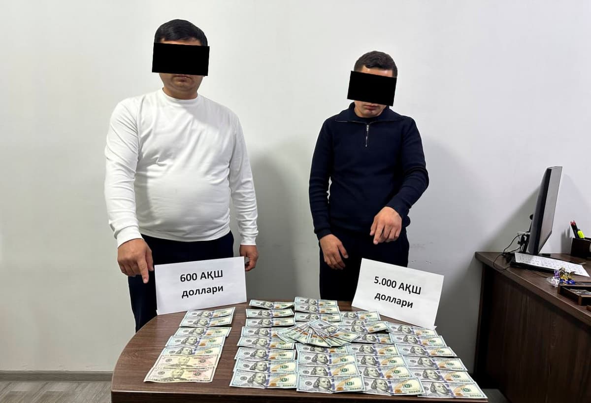 Toshkentda hokim yordamchisi 5 ming dollar bilan ushlandi