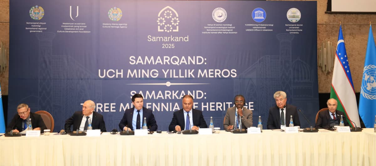Samarqand tarixi YuNeSKO xulosasi bilan 3000 yildan ortiq deb baholandi